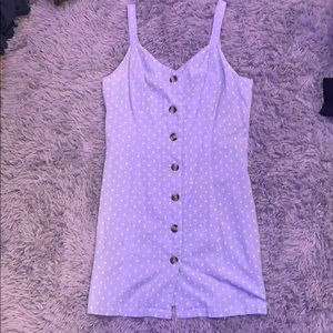 Light Blue Polka Dot Dress Size M